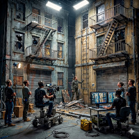 Our set will look nothing like this!